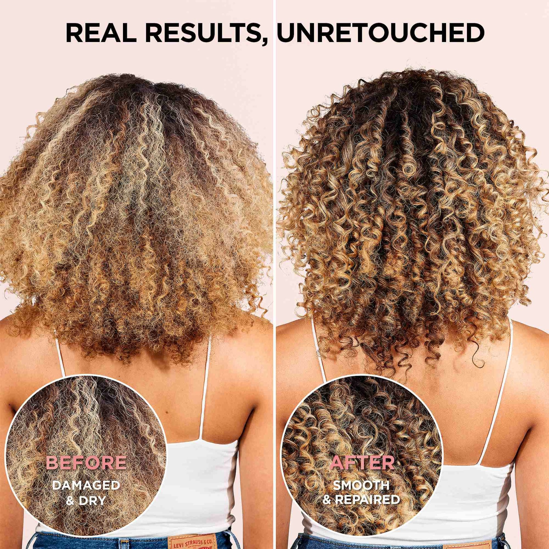 L'Oréal Paris EverPure Sulfate-Free Bonding Shampoo, Before and After